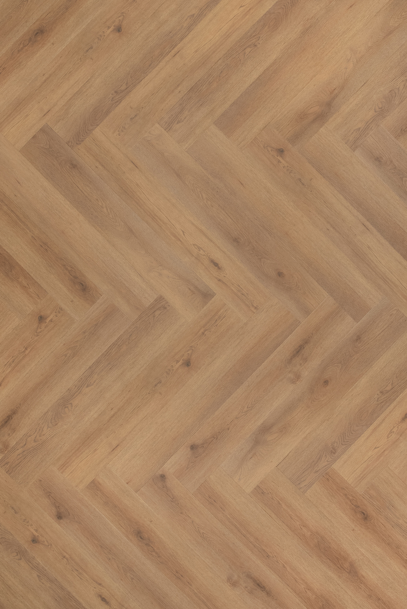 Floer Walvisgraat Click PVC – Narwal Nootbruin