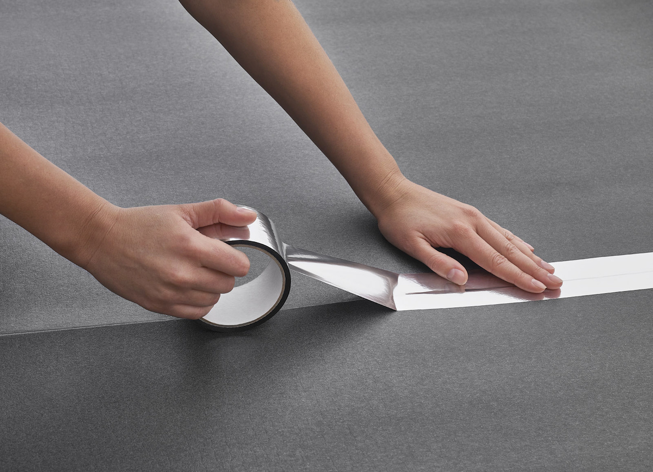 Ondervloer tape – Aluminium