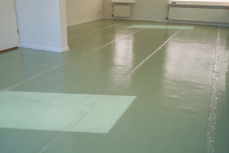 Contactloos Ondervloer – PU Rubber – Contactgeluid Reducerend