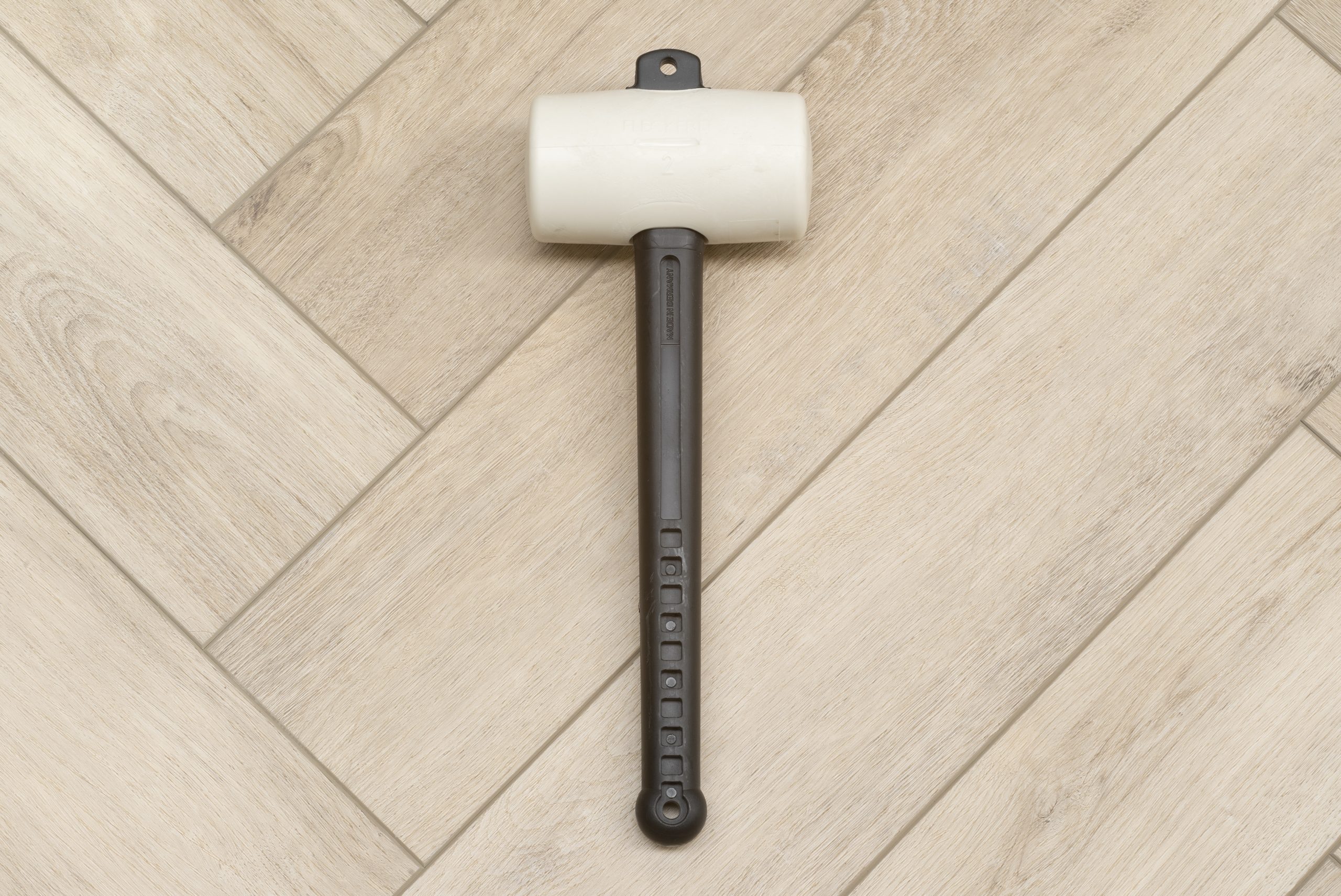 Rubberen hamer – Wit