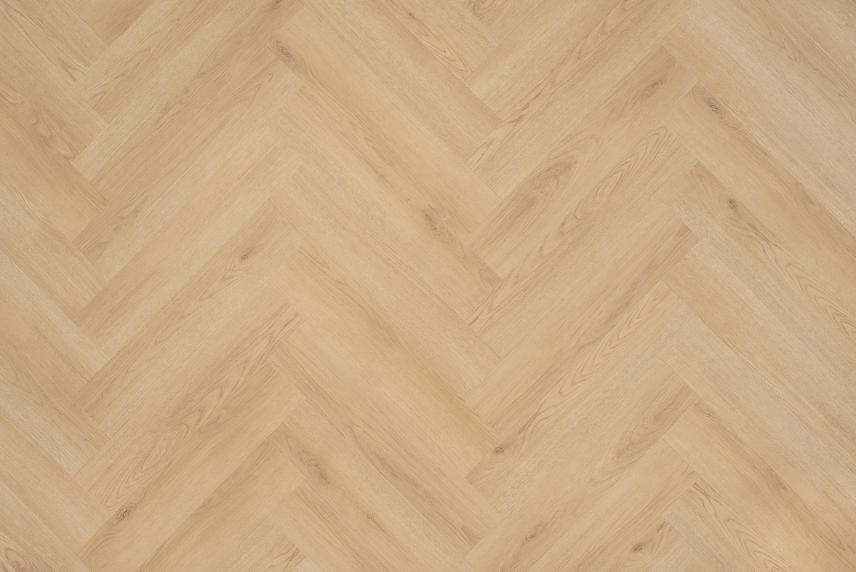 Floer Visgraat Click PVC vloer Natuur Eiken product topdown 1