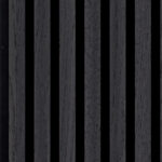 Floorlife Silentlines lattenwand zwart eiken