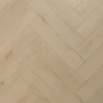 Floer Hybride Laminaat Visgraat Cremewit Eiken topdown