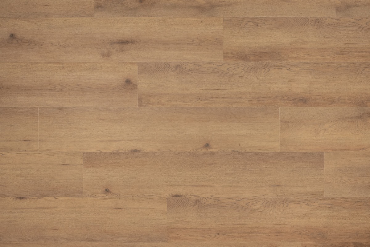 Floer Natuur Click PVC Niederhorn Nootbruin Eiken topdown