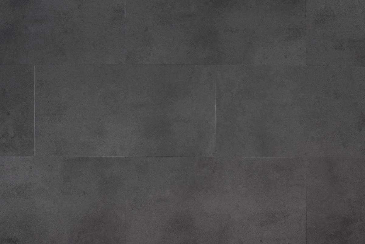 Floer Tegel PVC Betonlook Zwart product topdown