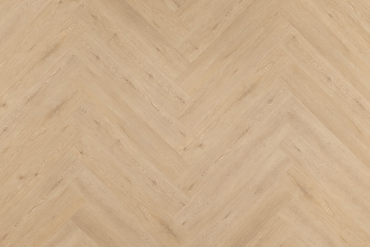 Floer Walvisgraat Click PVC Gaia Grijsbeige product topdown