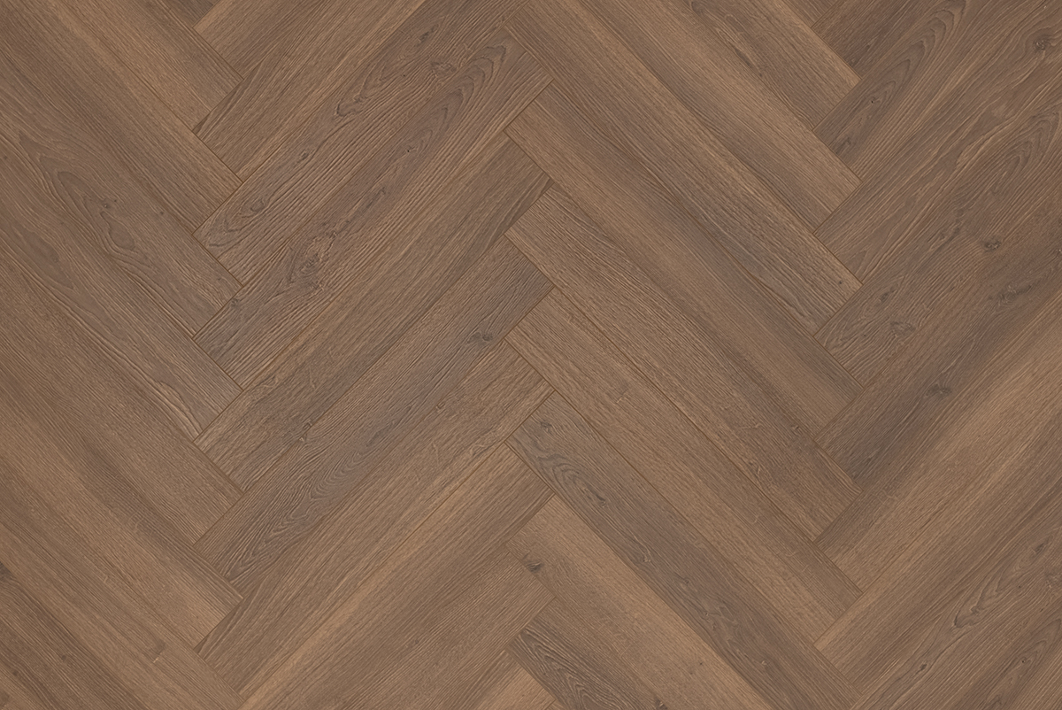 Floer Walvisgraat Laminaat Bultrug Bruin product topdown