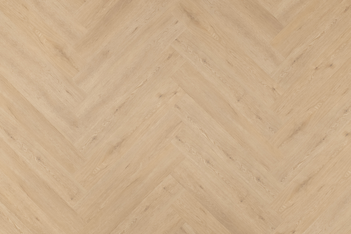 Floer Walvisgraat PVC Gaia Grijsbeige product topdown