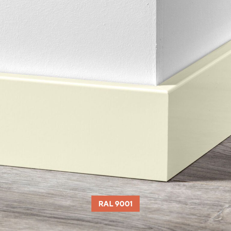 Moderne Plint Ral 9001