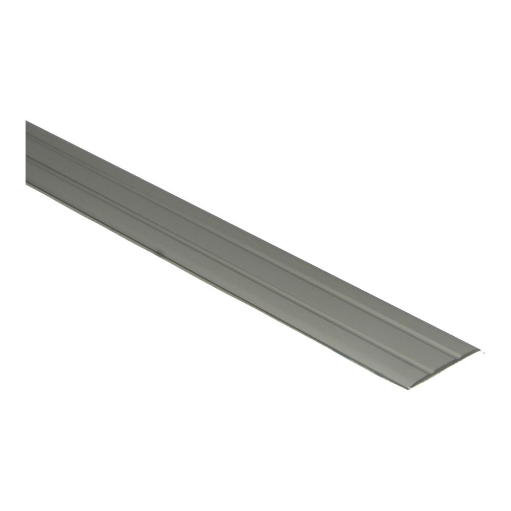 Dilatatieprofiel zelfklevend 37mm RVS-look 1m