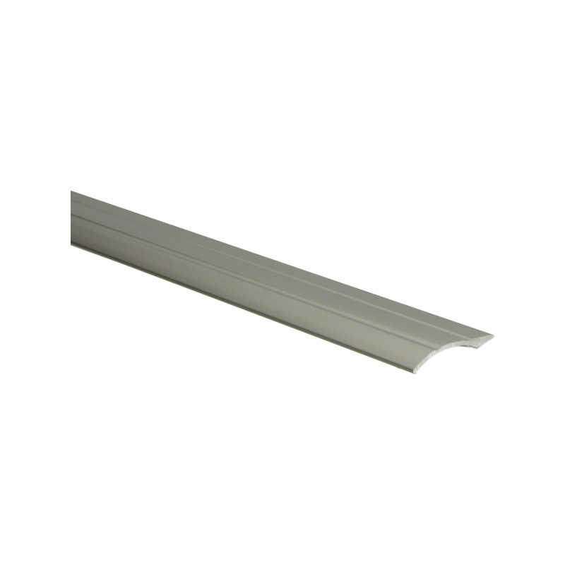 Overgangsprofiel zelfklevend 0-20mm RVS-look 3m