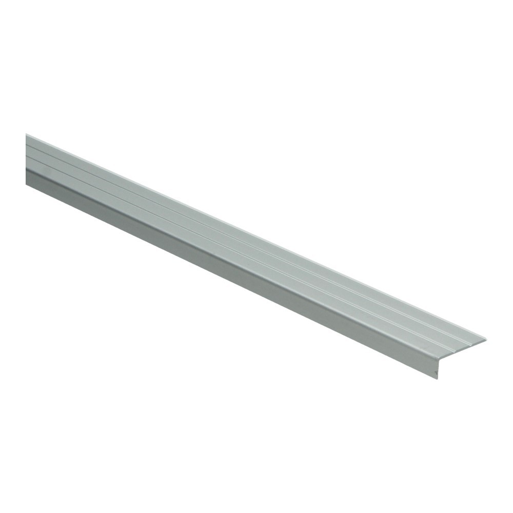 Hoeklijnprofiel zelfklevend 10x24,5mm zilver 3m