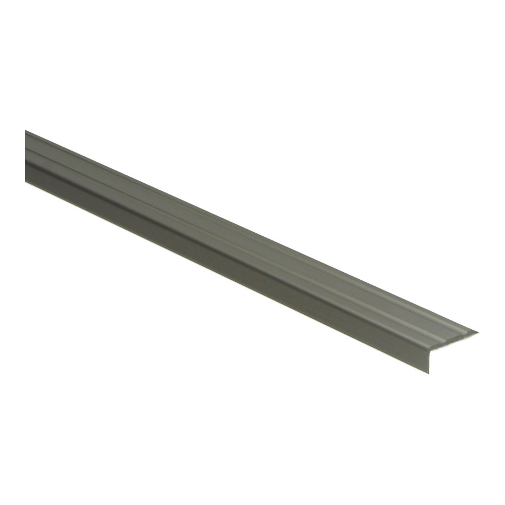 Hoeklijnprofiel zelfklevend 10x24,5mm RVS-look 1m