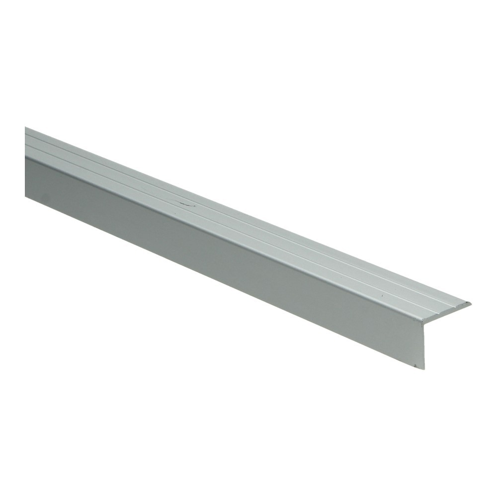 Hoeklijnprofiel zelfklevend 20x24,5mm zilver 3m