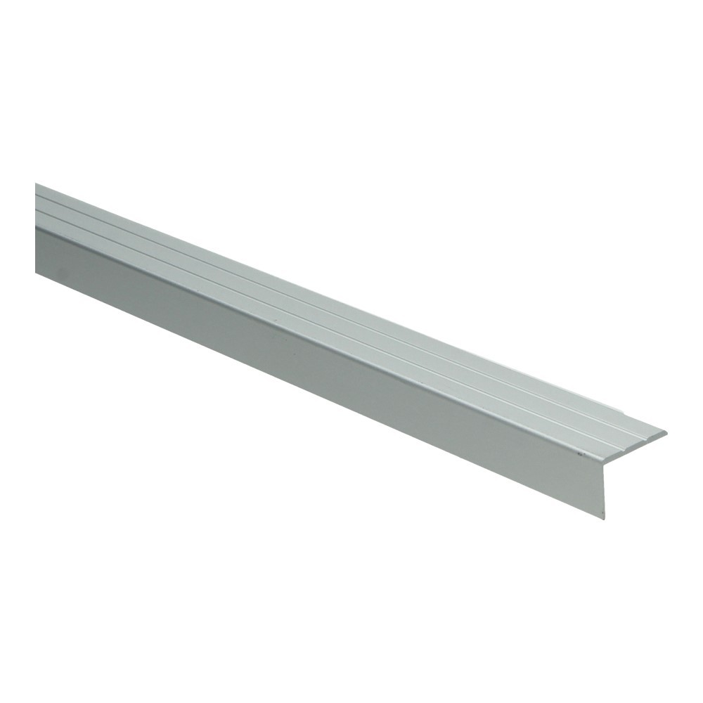 Hoeklijnprofiel zelfklevend 17x24,5mm zilver 3m