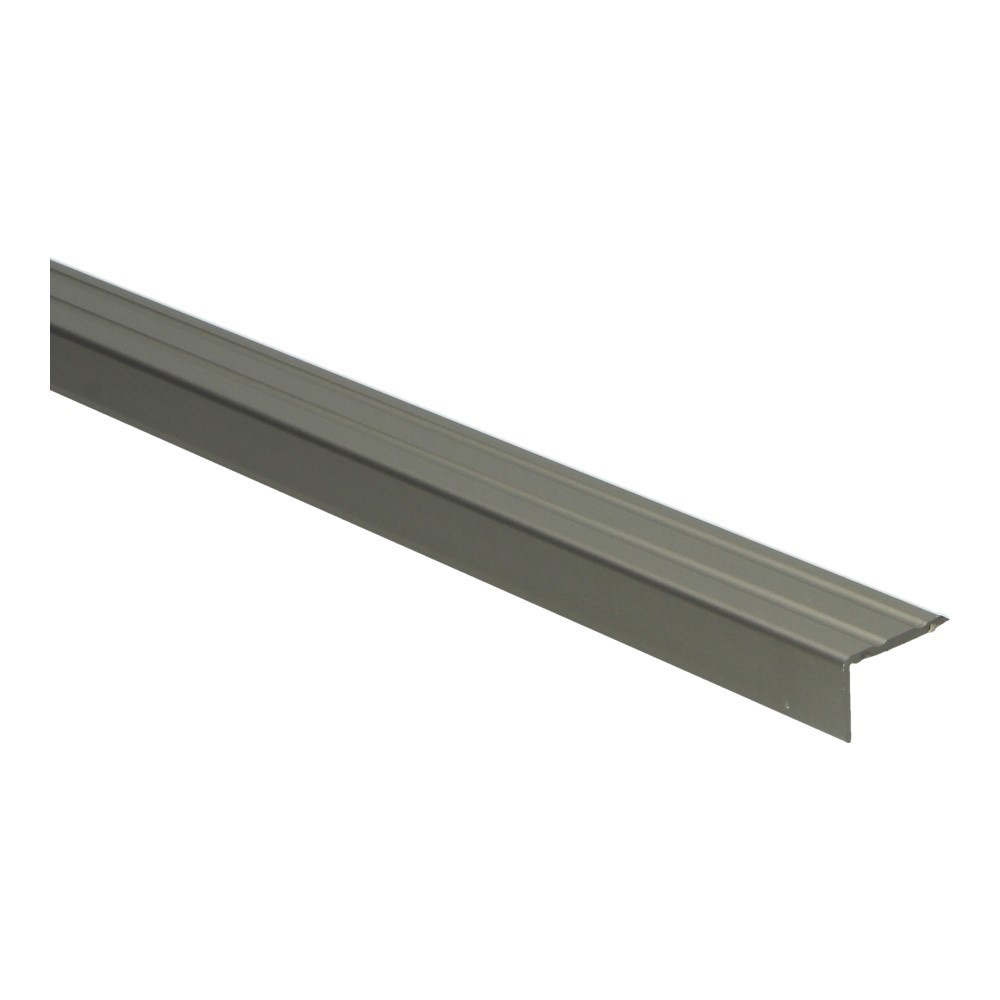 Hoeklijnprofiel zelfklevend 17x24,5mm RVS-look 3m