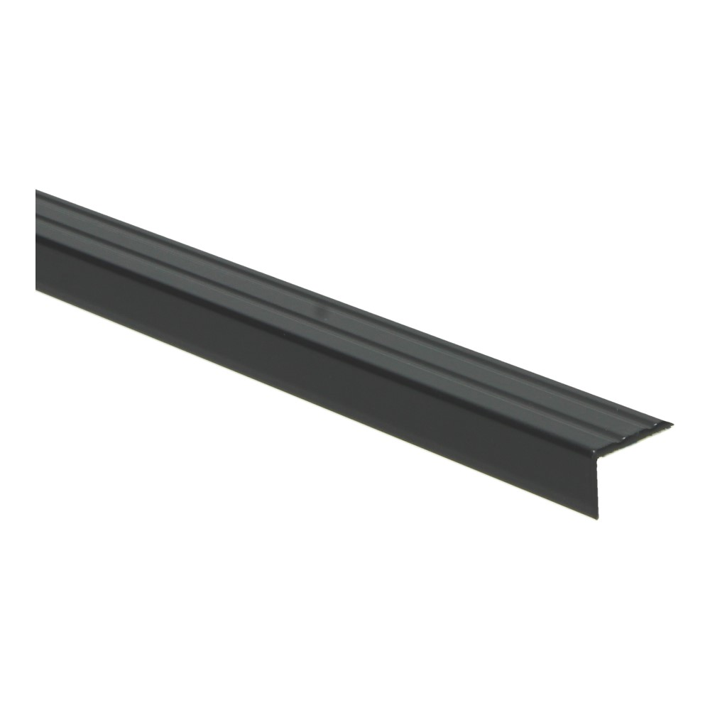 Hoeklijnprofiel zelfklevend 17x24,5mm zwart 3m