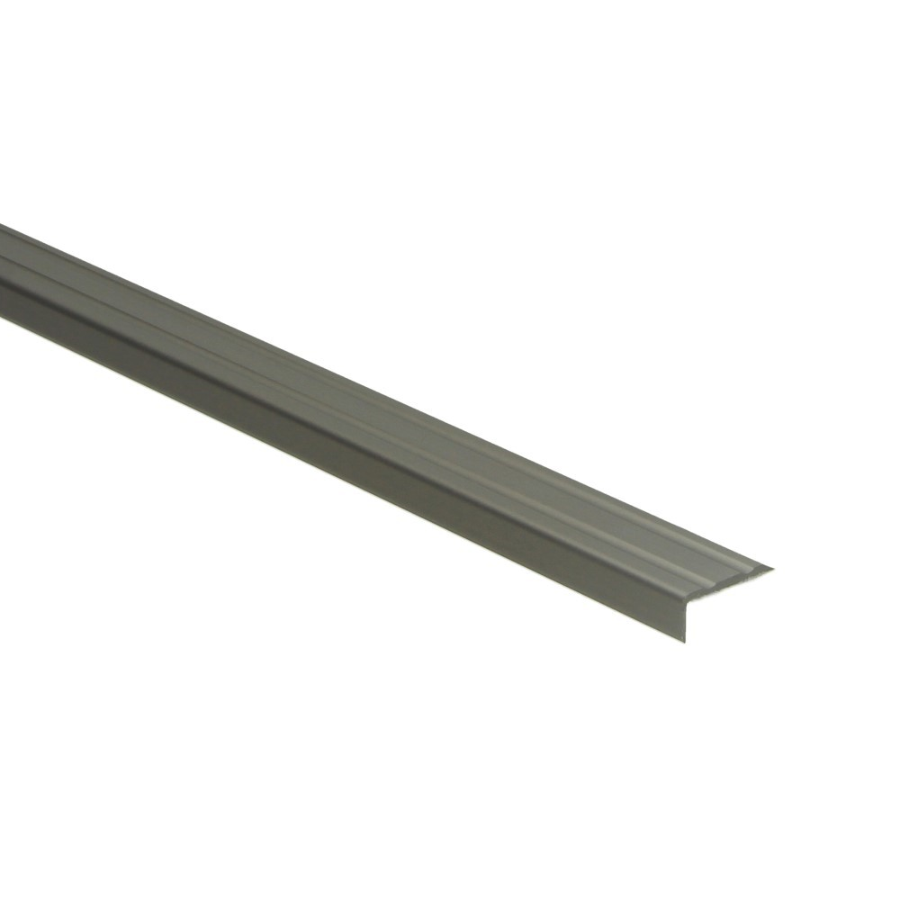 Hoeklijnprofiel zelfklevend 10x24,5mm RVS-look 3m