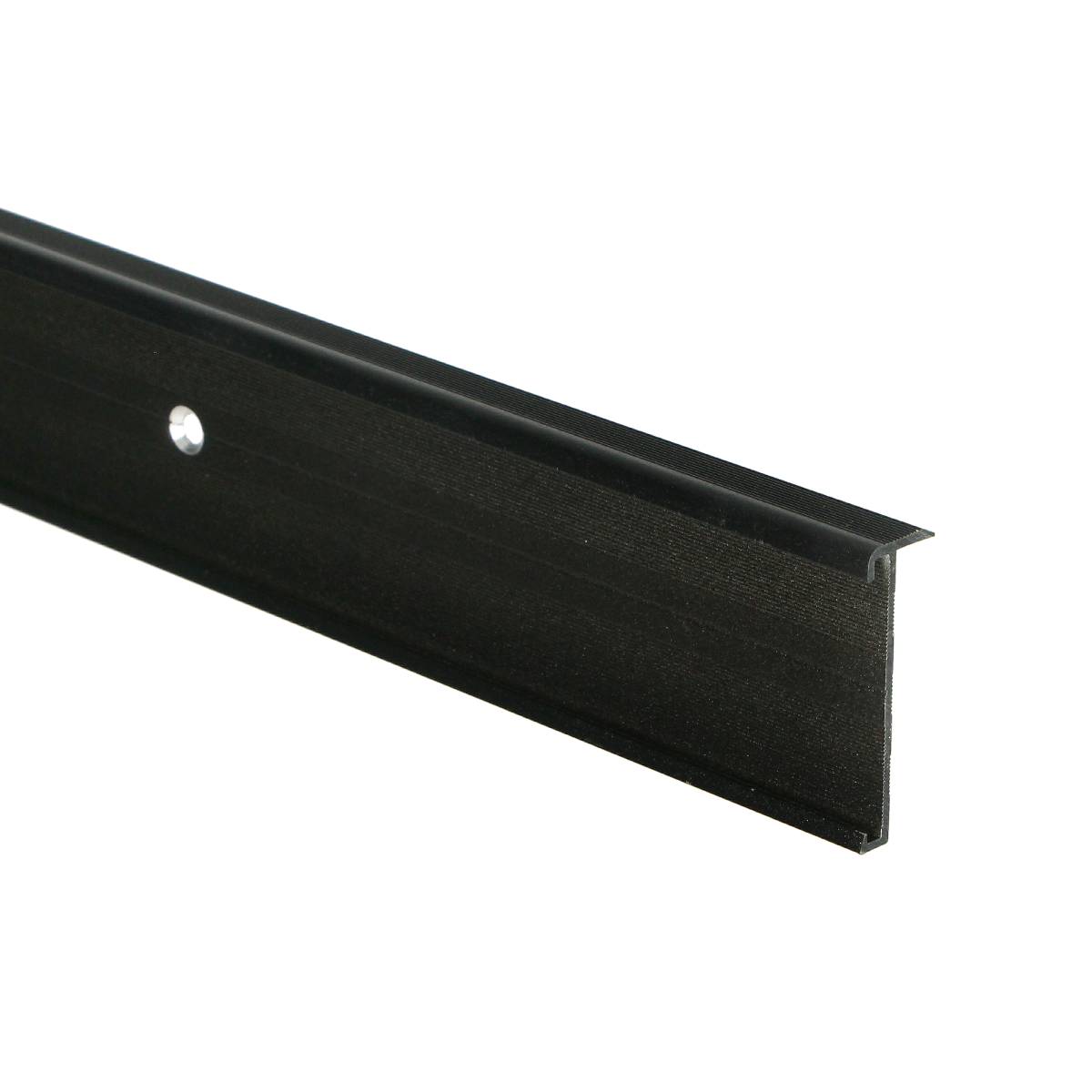 Trapneusprofiel PVC 14x43mm zwart 3m